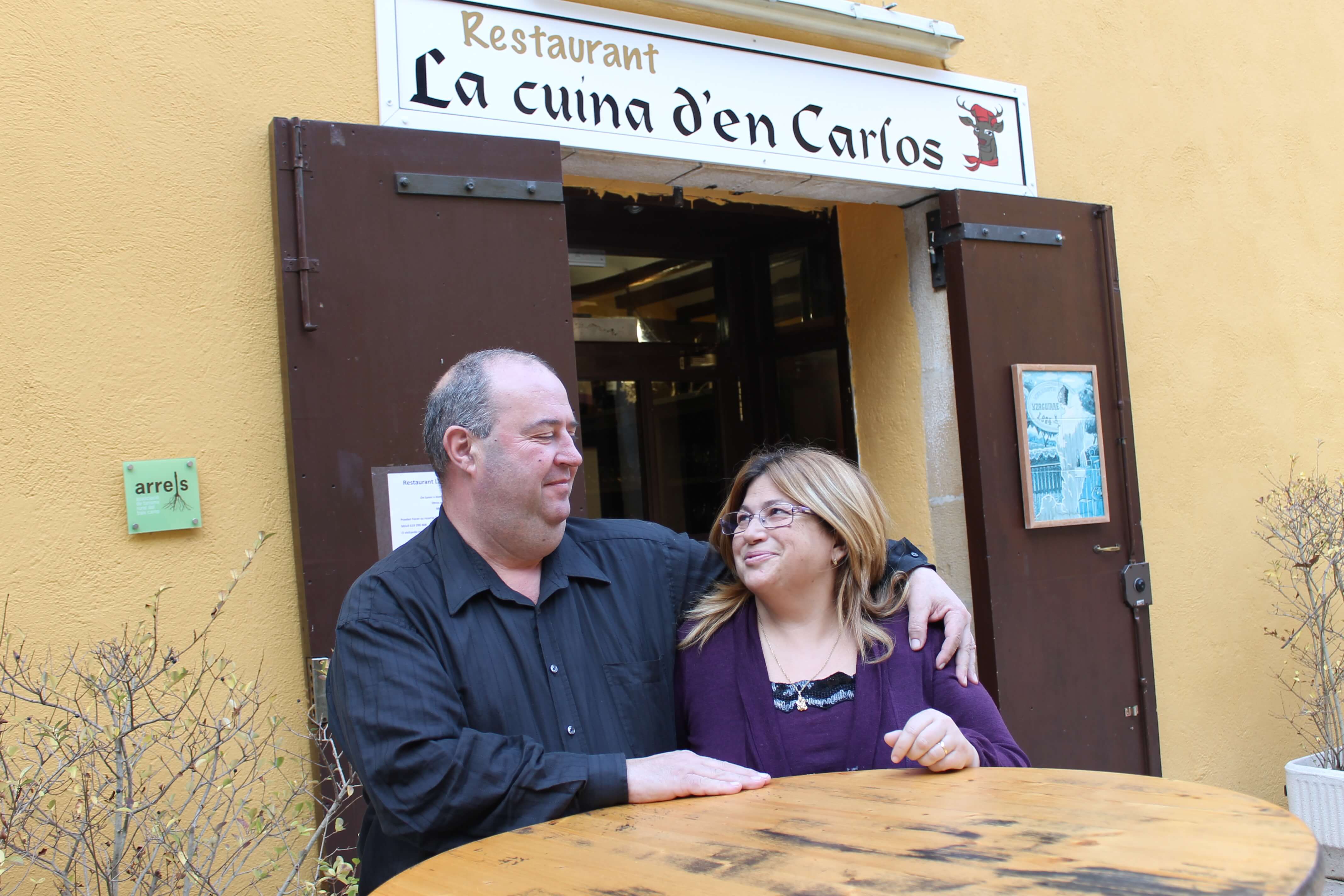 Carlos i la seva dona